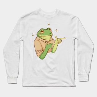 Froggy Finger Guns Long Sleeve T-Shirt